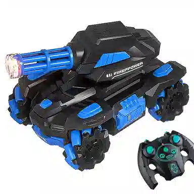 澳梦星 坦克汽车 手势感应 发射水弹 双人对战 遥控玩具