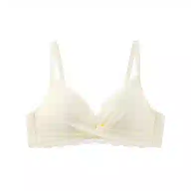 莫代尔 纯色简约舒适聚拢调整型收副乳无钢圈文胸 女款