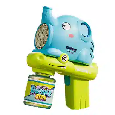 雄俊 卡皮巴拉泡泡机 手持电动 枪型玩具