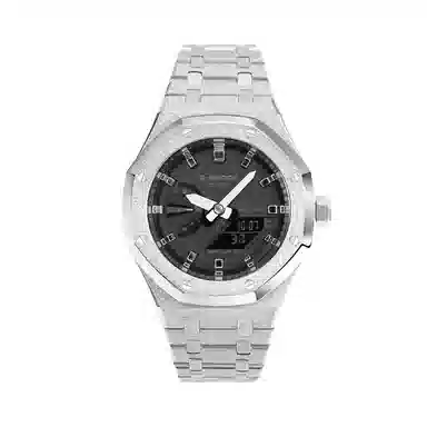 Casio GA-2100-1A1 Frost Silver