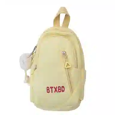 行途 小清新高颜值纯色学院风时尚百搭 斜挎手提单肩胸包 男女同款情侣款 多色 尼龙