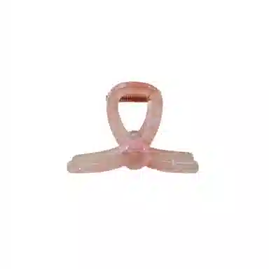 尚先生 渐变橙色中号抓夹高级感轻奢细闪圆珠鲨鱼夹后脑勺发卡新款发抓 发饰 女款