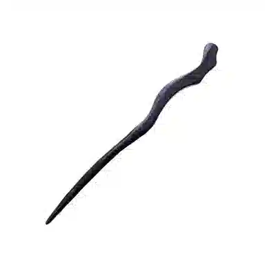 水中玉 天枝  新中式木质簪子 古风盘发步摇配饰 发簪 女款