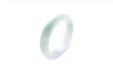 百利金 青山黛翠玉 新中式贵妃镯 古风大气轻奢高级感 清冷飘花国潮民族风 玉髓 玉石手镯 男女同款情侣款