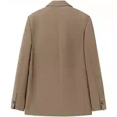 Peacebird Sparkle Straight Casual Blazer