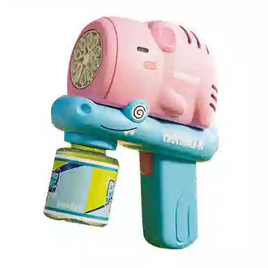 雄俊 卡皮巴拉泡泡机 手持电动 枪型玩具