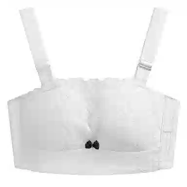 欧迪芬 上托聚拢无痕侧收副乳蕾丝无钢圈抹胸式文胸 女款