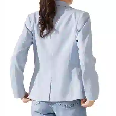 富铤 修身一粒扣长袖西装 女款