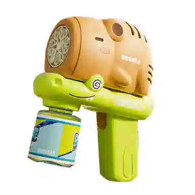 雄俊 卡皮巴拉泡泡机 手持电动 枪型玩具