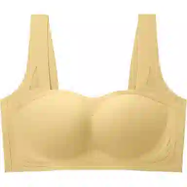 莫代尔 无钢圈无痕聚拢纯色文胸 女款