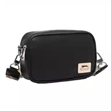 Slazenger Retro Logo Waist Bag Black