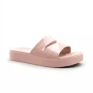 罗敷 时尚简约百搭 防滑一字拖鞋 女款