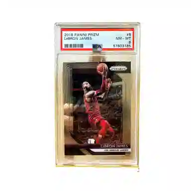 PANINI 2018 prizm PSA 8