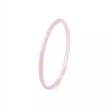 翠匠人 国潮新中式 小众高雅温婉轻奢气质樱花粉 玉髓 玉石手镯 女款