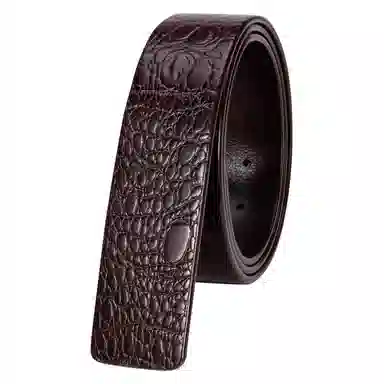 杰伦欧斯 头层牛皮不带头 皮带 男款 适配自动扣/针扣