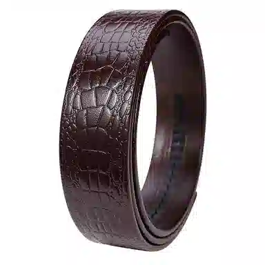 杰伦欧斯 头层牛皮不带头 皮带 男款 适配自动扣/针扣