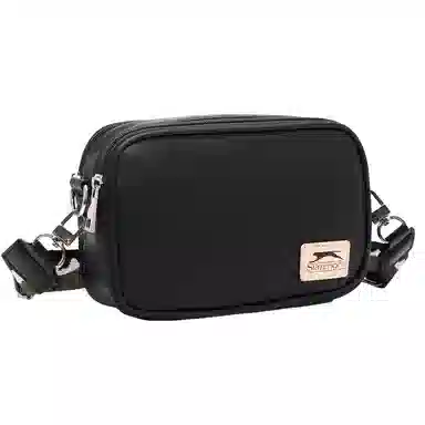 Slazenger Retro Logo Waist Bag Black