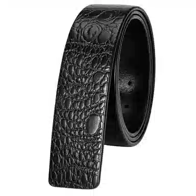 杰伦欧斯 头层牛皮不带头 皮带 男款 适配自动扣/针扣