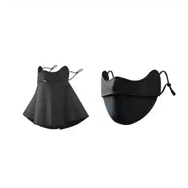 界面 面罩护颈全脸防紫冰丝夏季薄款透气 口罩 男女同款情侣款