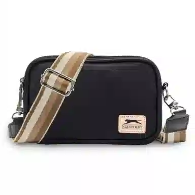 Slazenger Retro Logo Waist Bag Black