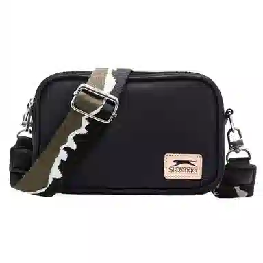 Slazenger Retro Logo Waist Bag Black