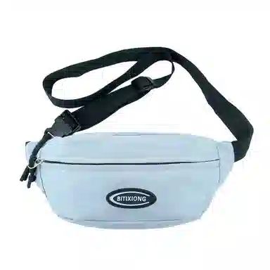 行途 日系休闲简约时尚百搭轻便潮流 尼龙 斜挎胸包 男女同款情侣款