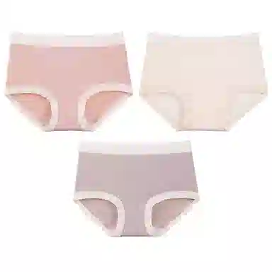 二三二三 孕妇纯棉抗菌裆怀孕早中晚期产后专用高腰抗菌内裤 女款 组合装