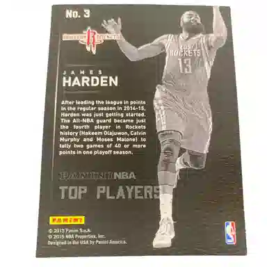 PANINI 2015 Top players James Harden