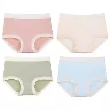 二三二三 孕妇纯棉抗菌裆怀孕早中晚期产后专用高腰抗菌内裤 女款 组合装