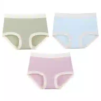 二三二三 孕妇纯棉抗菌裆怀孕早中晚期产后专用高腰抗菌内裤 女款 组合装