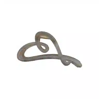 如花梦 设计感线条爱心上班通勤用后脑勺 发夹 女款 多色可选