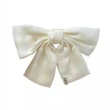 水中玉 大蝴蝶结弹簧夹发卡后脑勺顶夹夹子 发夹 女款