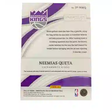 PANINI 2021-22 RC patch 3050