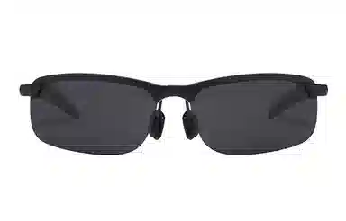 优幽兰 潮流时尚偏光简约百搭户外出游防紫外线显脸小遮脸防晒驾驶钓鱼开车专用高颜值 不规则形 太阳眼镜 男款