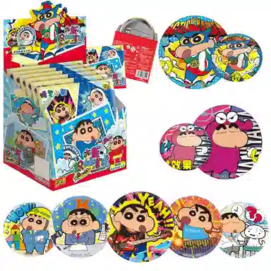 卡游 蜡笔小新 职梦游戏 徽章