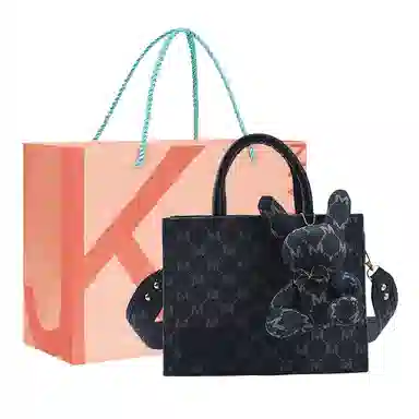 JANE KLAIN Classic Rabbit Tote Bag