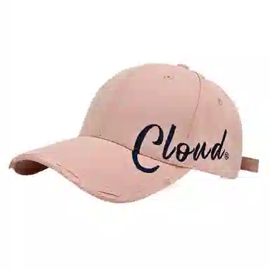 艾佳微 夏季字母刺绣大头围显脸小棒球帽 户外出行遮阳防晒百搭 棉 鸭舌帽 男女同款情侣款