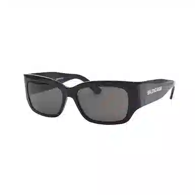 Balenciaga Paper Rectangular Sunglasses