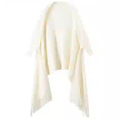 北极绒 新中式穿搭旗袍文艺外搭加厚复古国风春秋装 披肩 女款