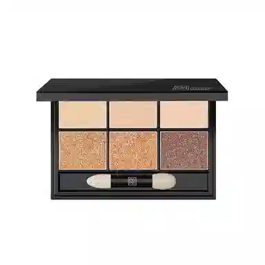 佩佩百变眼妆六色眼影盘 日常妆初学者易上手 防水不晕染持久不脱妆