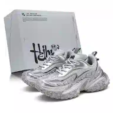 黑魂 网布 厚底时尚潮流百搭 防滑耐磨增高 低帮 老爹鞋 男女同款