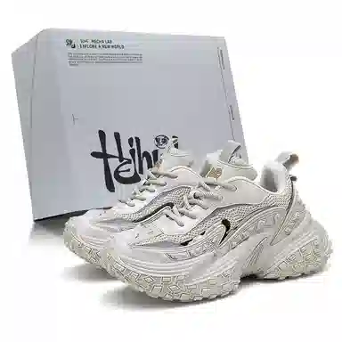 黑魂 网布 厚底时尚潮流百搭 防滑耐磨增高 低帮 老爹鞋 男女同款