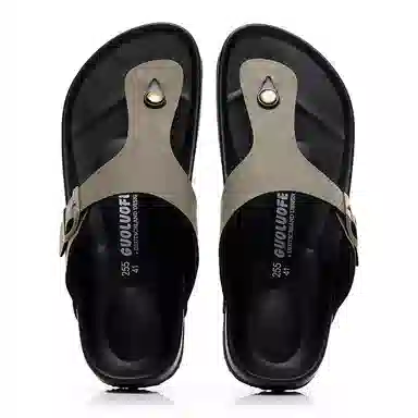 果洛菲 潮流时尚百搭 防滑人字拖鞋 男女同款