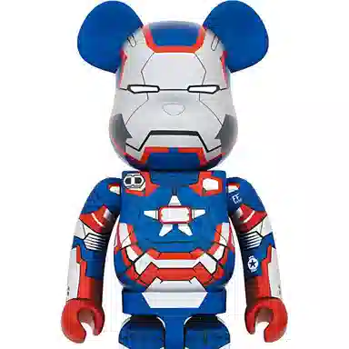 BE@RBRICK Marvel Iron Patriot