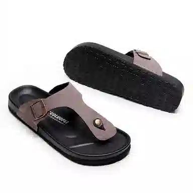 果洛菲 潮流时尚百搭 防滑人字拖鞋 男女同款