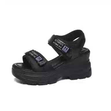 金丝兔 网布 潮流时尚舒适百搭厚底 沙滩凉鞋 女款