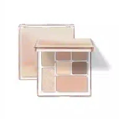 橘朵 七巧板玩趣眼影盘大地色腮红高光修容综合盘 自然眼部修饰