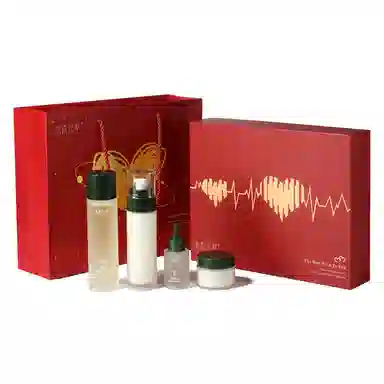 水木花草 白松露酵母 护肤套装 保湿补水抗氧化控油 七件套礼盒