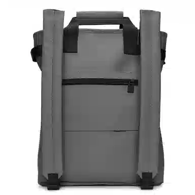 Rains Waterproof Tote 15 Inch Black/Green