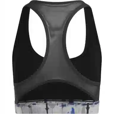 Reebok Lux Perform Printed Racer Bra